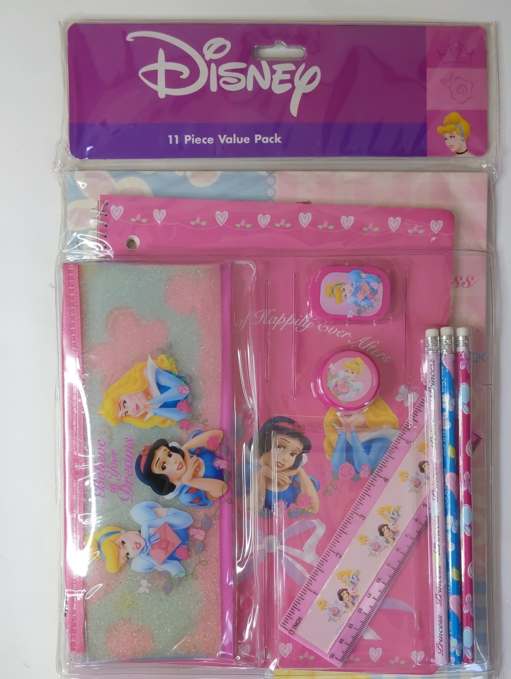 Disney 11 Pieces Princess Stationery Pack